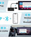 Adapter iPhone Draadloze Carplay Dongle 5GHz WiFi