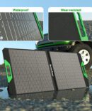 Borrow Power Draagbare zonnepaneelset 100 W 18 V voor thuis