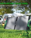 Borrow Power Draagbare zonnepaneelset 100 W 18 V voor thuis